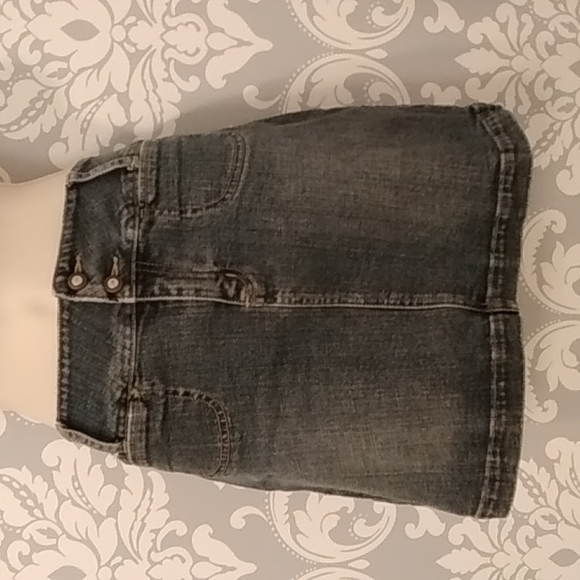 Jean Mini-Skirt - Picture 1 of 6